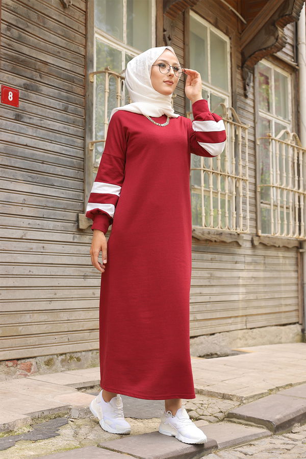 Dress Claret Red - 4134