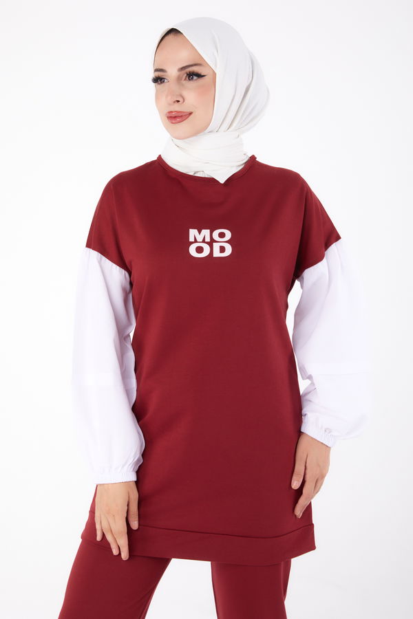 TUNIK PANTOLON Bordo - 13300