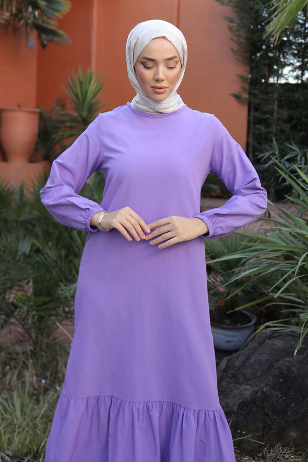 Elbise Lila - 13202