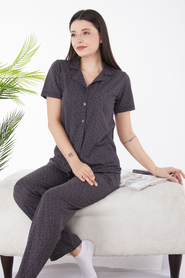 Pijama Takımı Antrasit - 25269