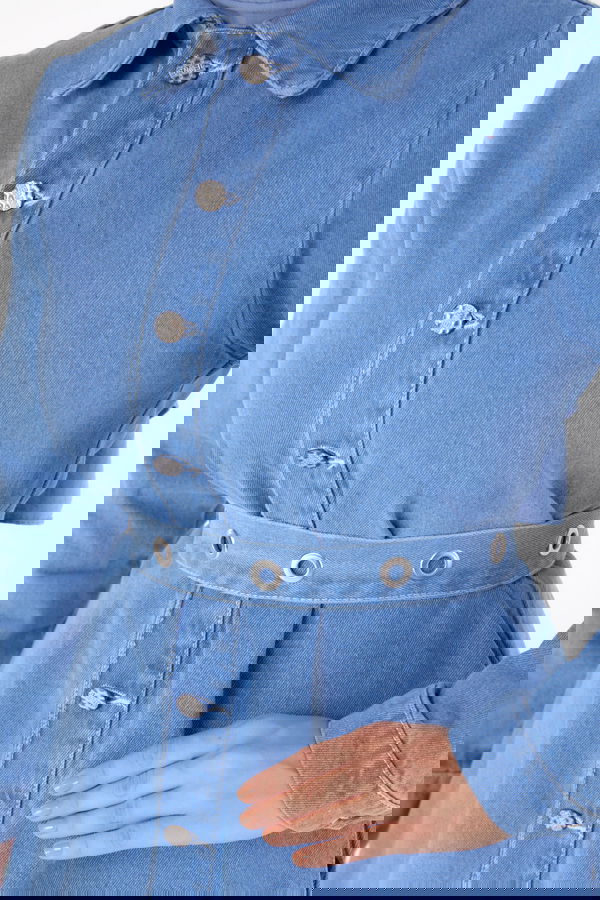 Kot Tunik Buz Mavi - 24050
