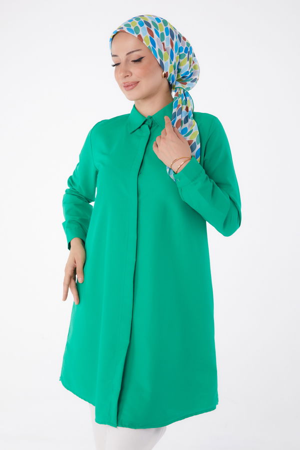 Gömlek Yesil - 13129