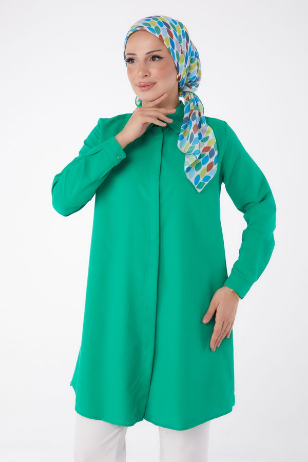 Gömlek Yesil - 13129