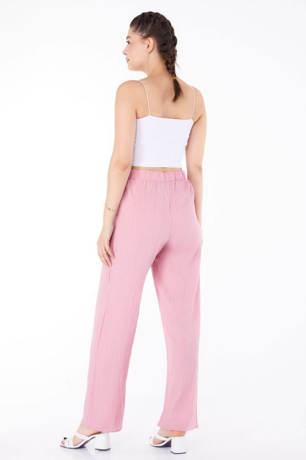 Salaş Pantolon Gül - 25627