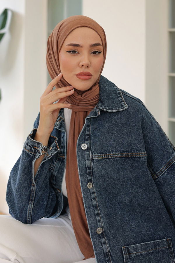 Kadın Kar Yıkama Çift Cepli Düğmeli Kot Ceket Koyu Mavi - 26657