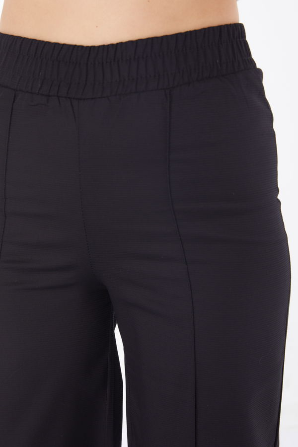 Bol Paça Pantolon Siyah - 25795