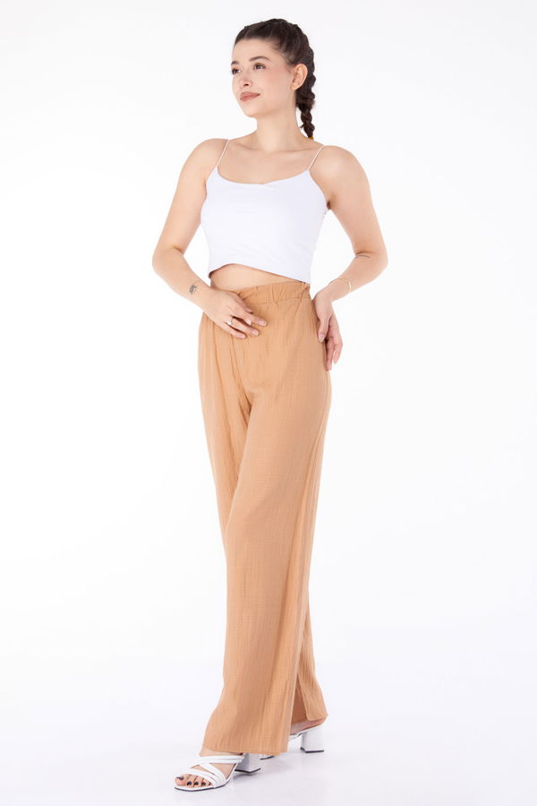 Salaş Pantolon Vizon - 25627