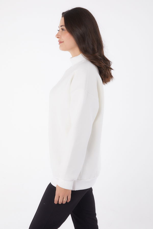 Sweatshirt Beyaz - 26047