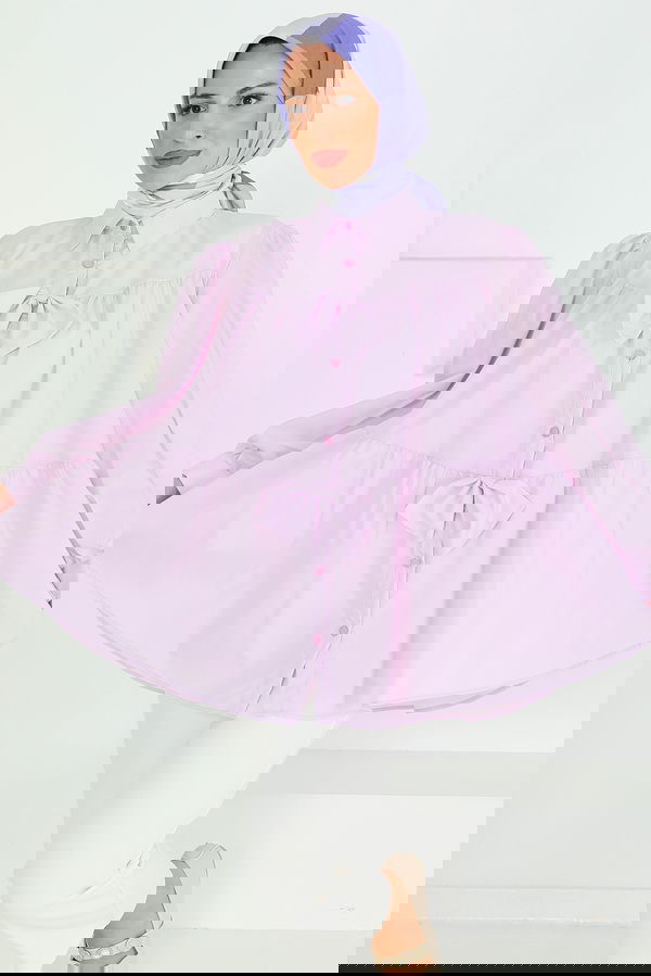 Fiyonk Detaylı Tunik - 27551