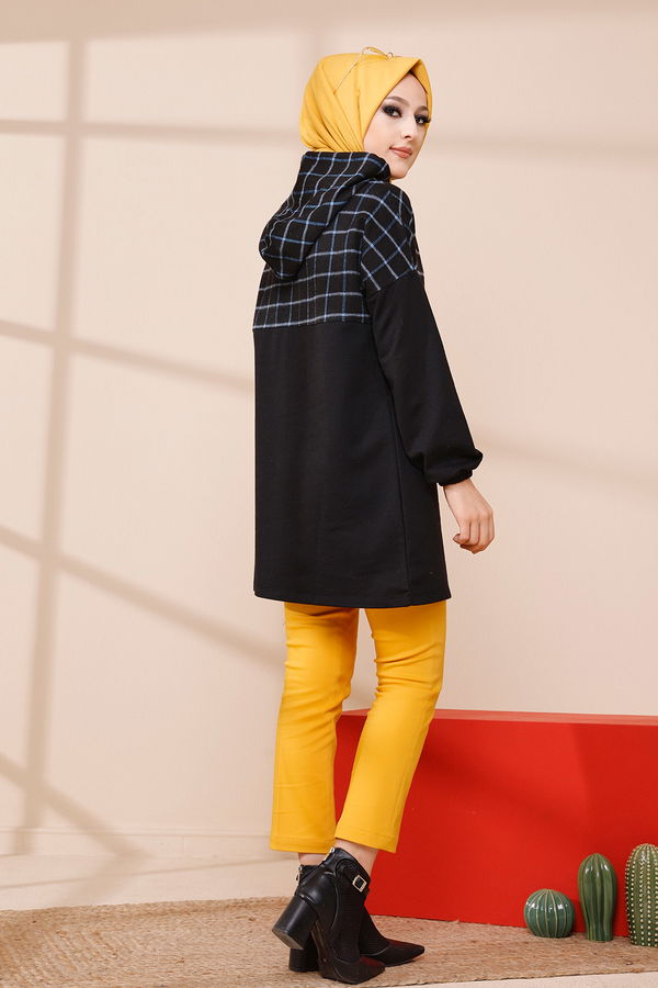 Hooded Tunic Blue - 3433