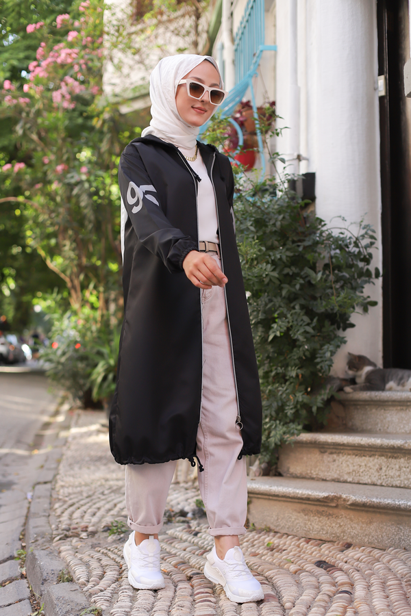 KAPSONLU KAP Siyah - 7087