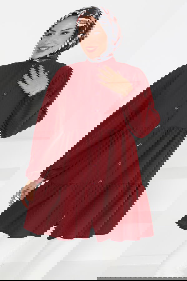 Kat Detaylı Tunik - 27433
