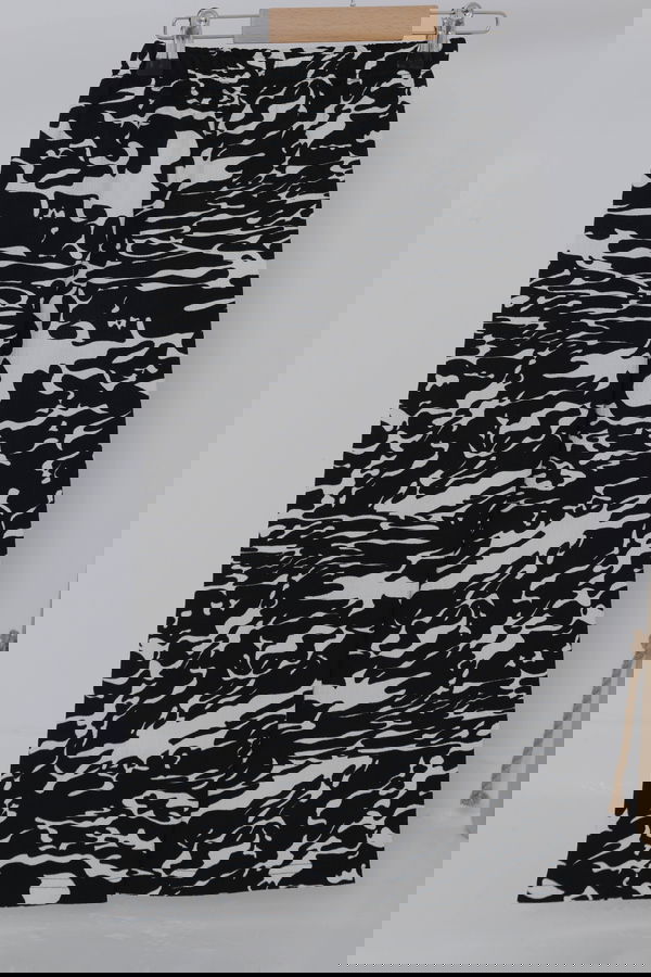 Kız Çocuk Beyaz Leopar Desenli Pijama Altı - 27051