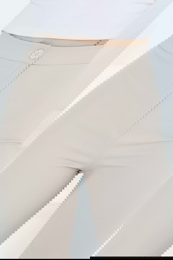 Kumaş Pantolon Bej - 27246