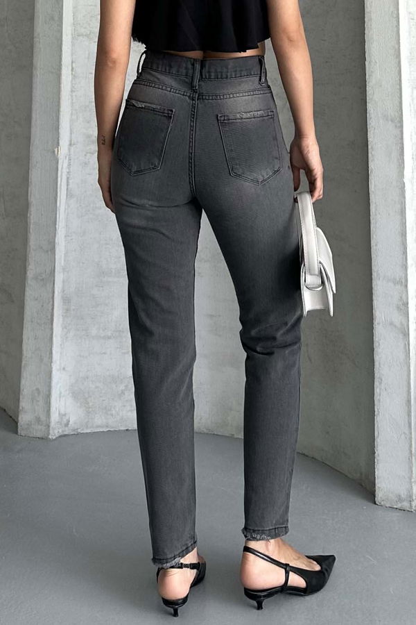 Mom Kot Pantolon Füme - 27302