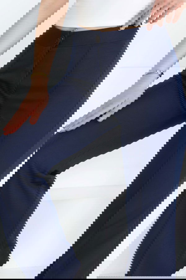 Şerit Detaylı Spor Pantolon Lacivert - 27084