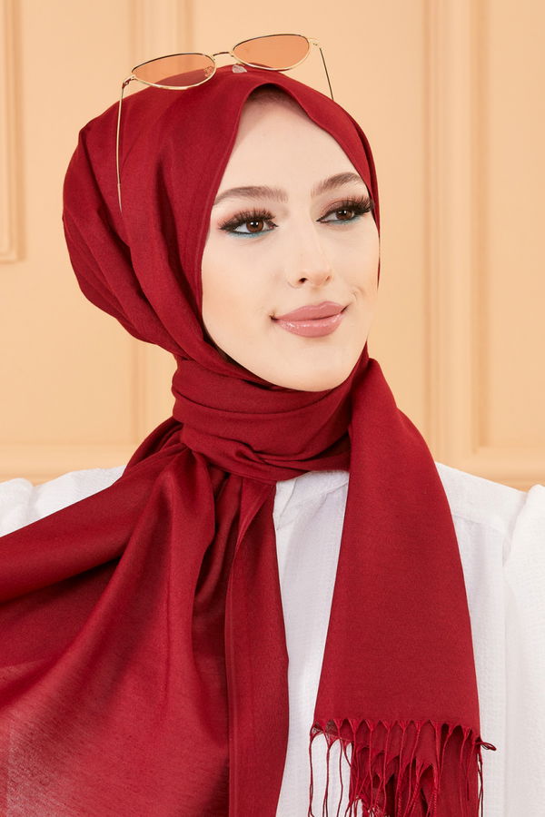 Scarf Claret Red - 20233