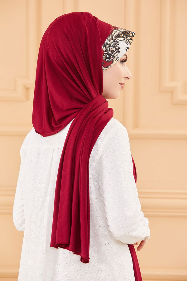 Scarf Claret Red - 30033