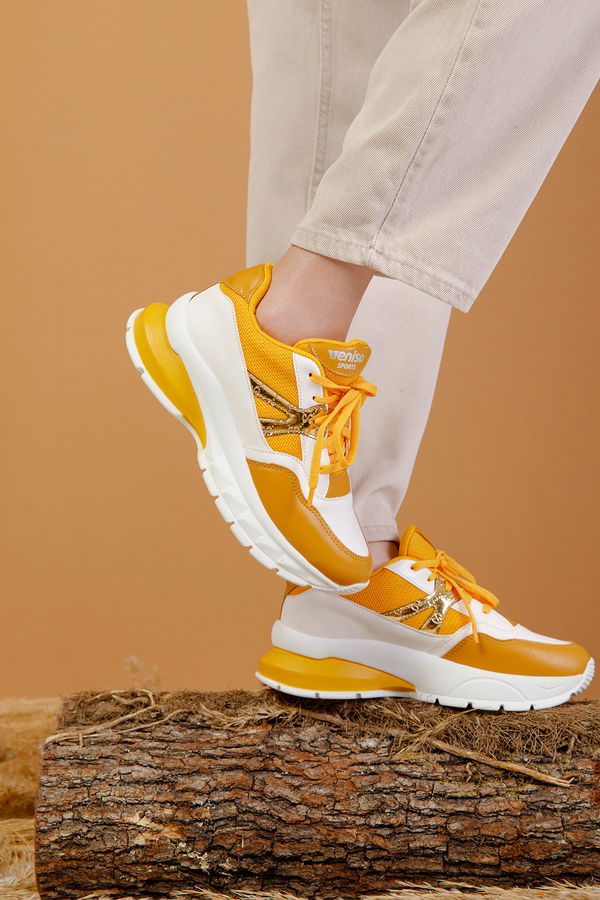 Sneakers Yellow - 8703