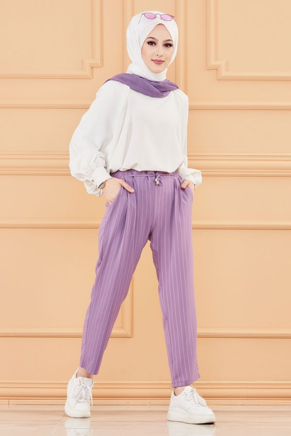 Striped Trousers LILA - 20009