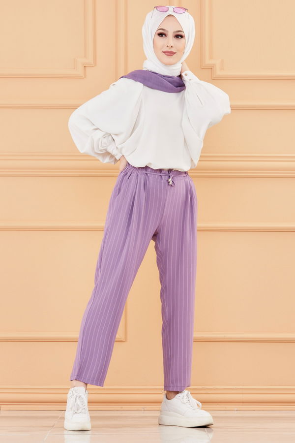 Striped Trousers LILA - 20009