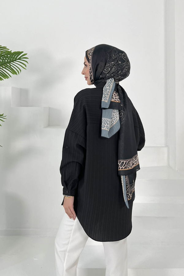 Tek Cepli Tunik Siyah - 27018