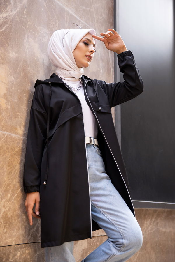 TRENC YAGMURLUK Siyah - 13149