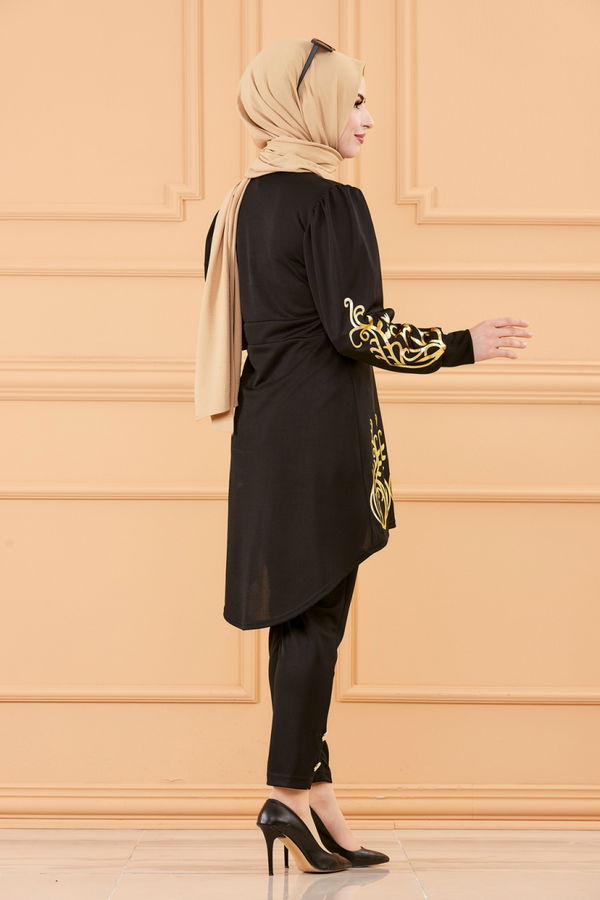 Tunic Pants BLACK - 3644