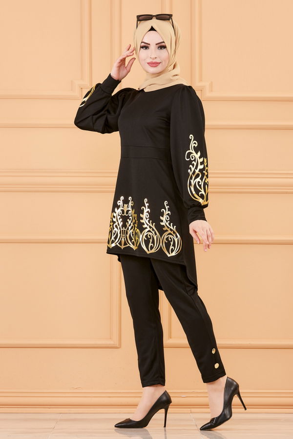 Tunic Pants BLACK - 3644