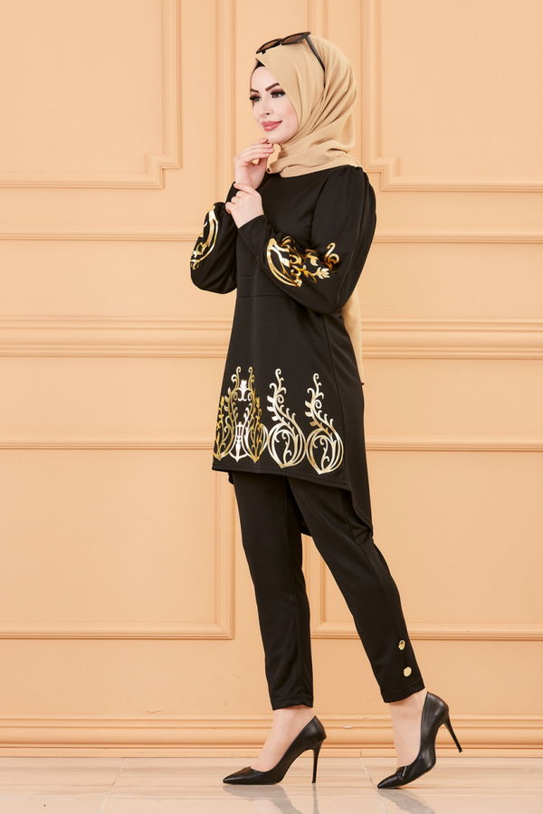 Tunic Pants BLACK - 3644