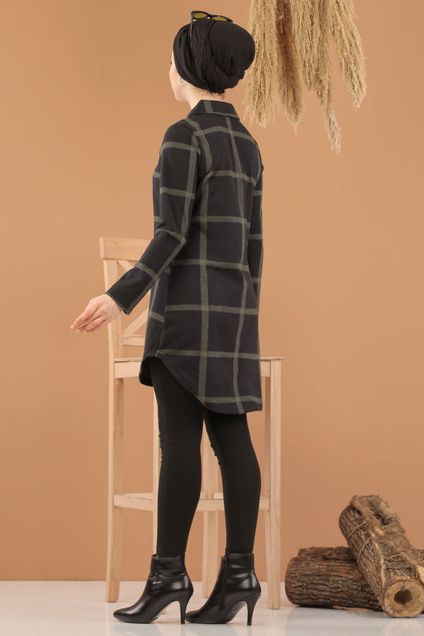 Tunic Zipped khaki - 5245 