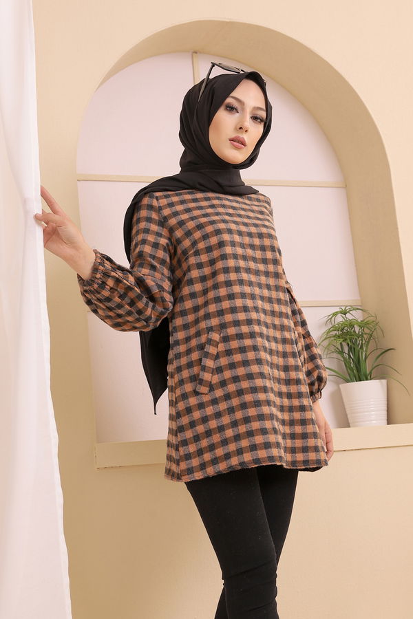 Tunik Antrasit Taba - 3316