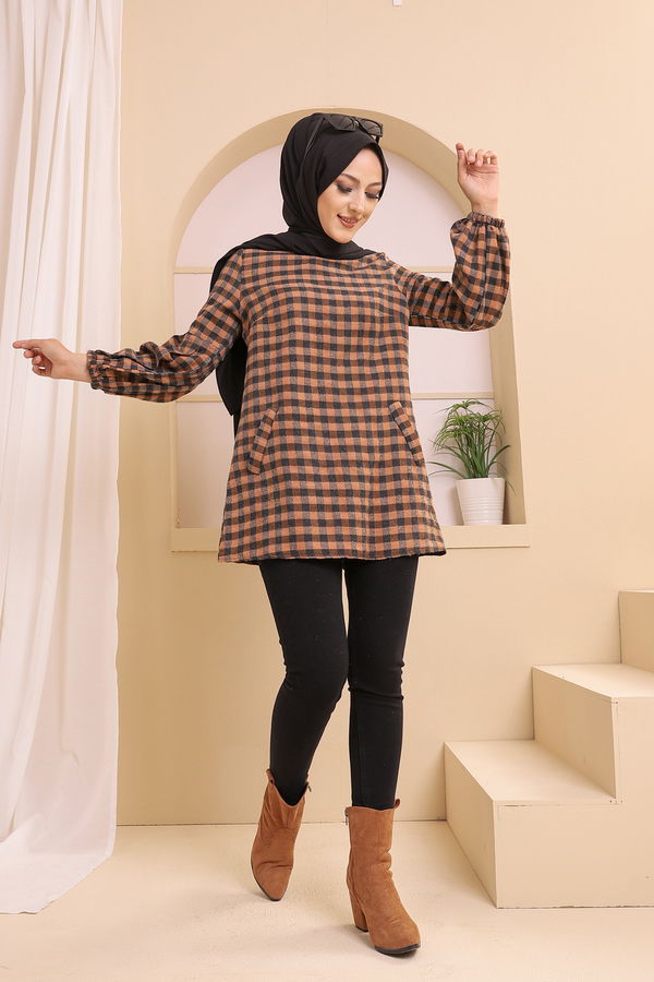 Tunik Antrasit Taba - 3316