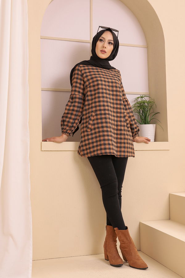 Tunik Antrasit Taba - 3316