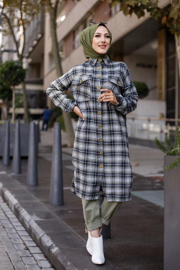 Tunik Ekru Haki - 9091