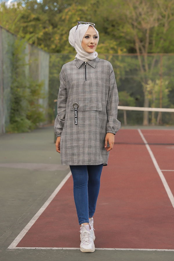 Tunik Gri - 3277