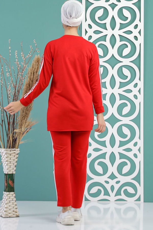 Tunik Pantolon Kirmizi - 02 7734