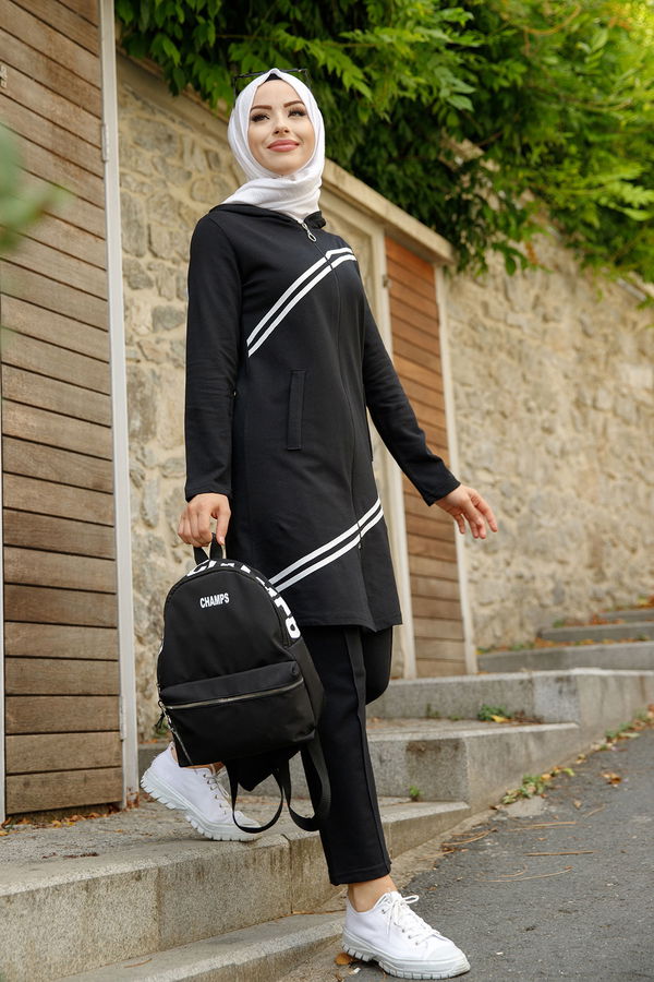 TUNIK PANTOLON Siyah - 4117