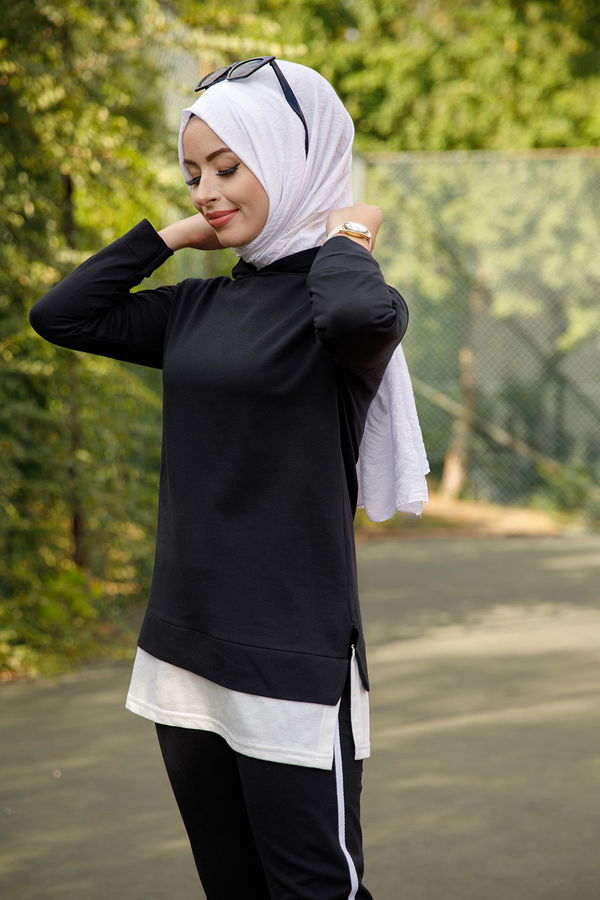 TUNIK PANTOLON Siyah - 8330