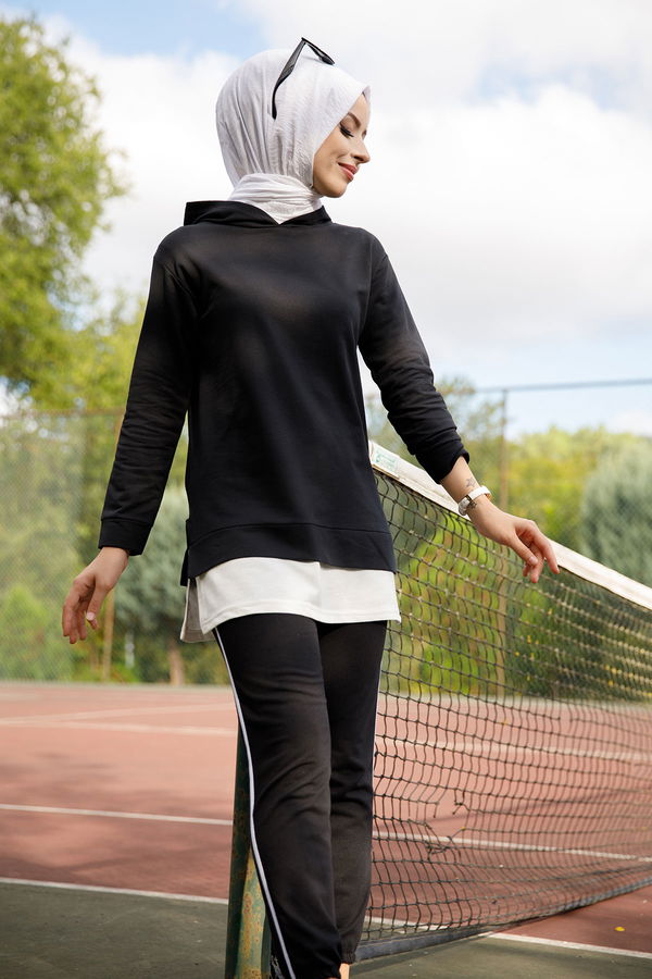 TUNIK PANTOLON Siyah - 8330