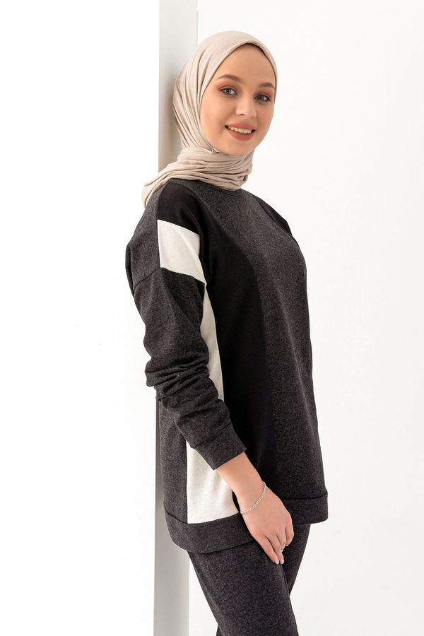 Tunik Pantolon Antrasit - 3097