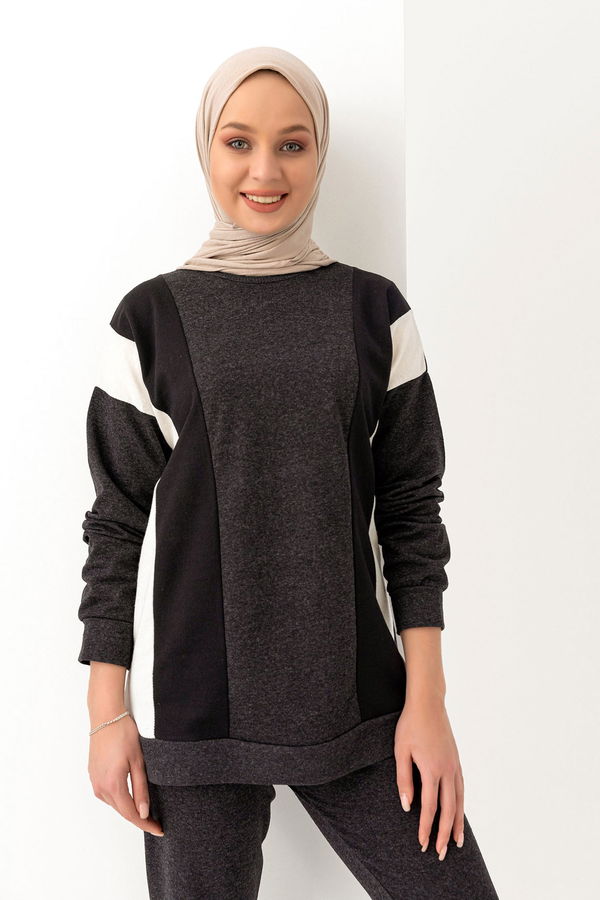 Tunik Pantolon Antrasit - 3097