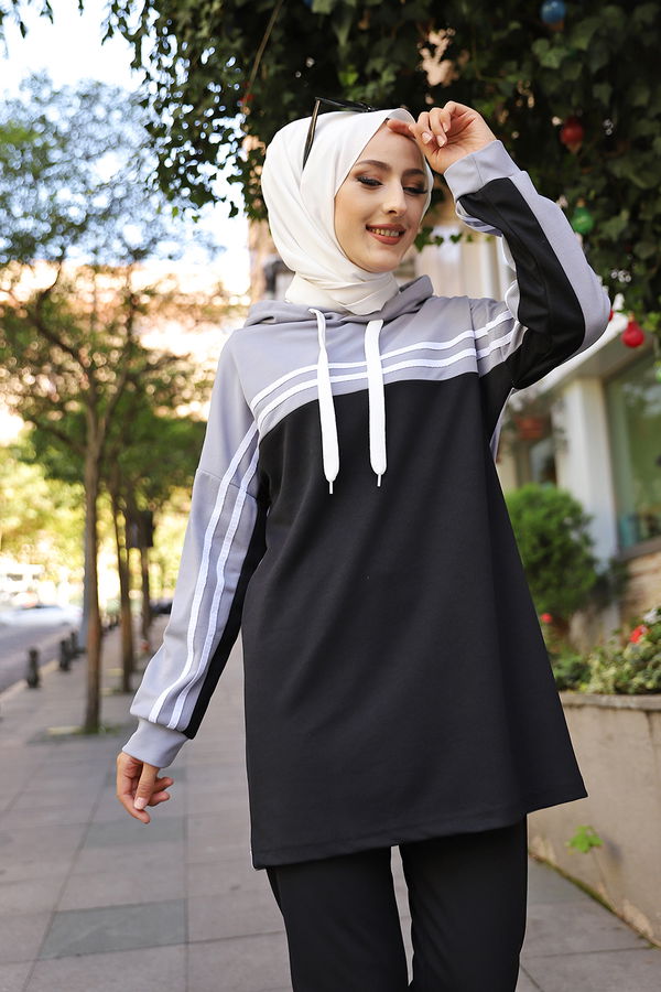 Tunik Pantolon Gri - 3302