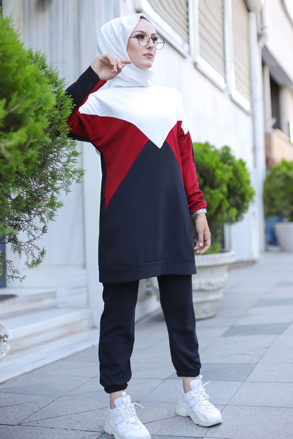 Tunik Pantolon Kırmızı - 3057