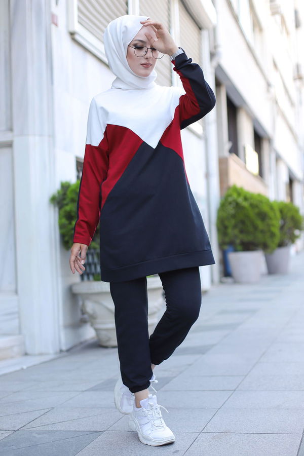 Tunik Pantolon Kırmızı - 3057