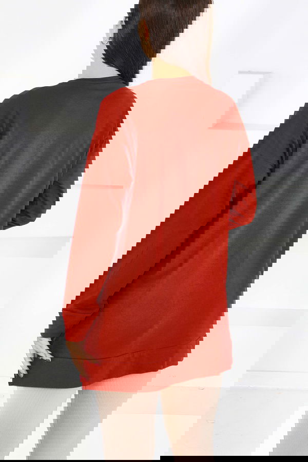 Uzun Kollu Taşlı Tunik - 27582