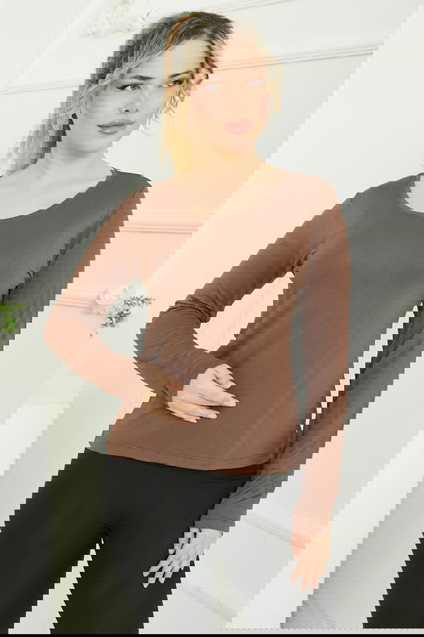V Yaka Viskon Badi Kahve - 26826