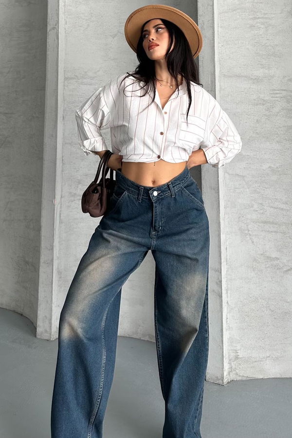 Yan Cepli Baggy Pantolon - 27359